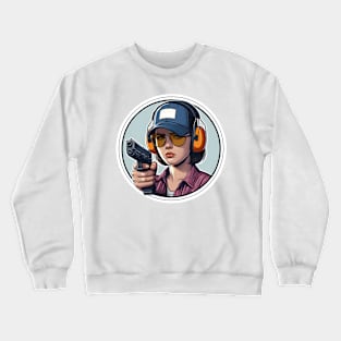 Tactical Girl Crewneck Sweatshirt